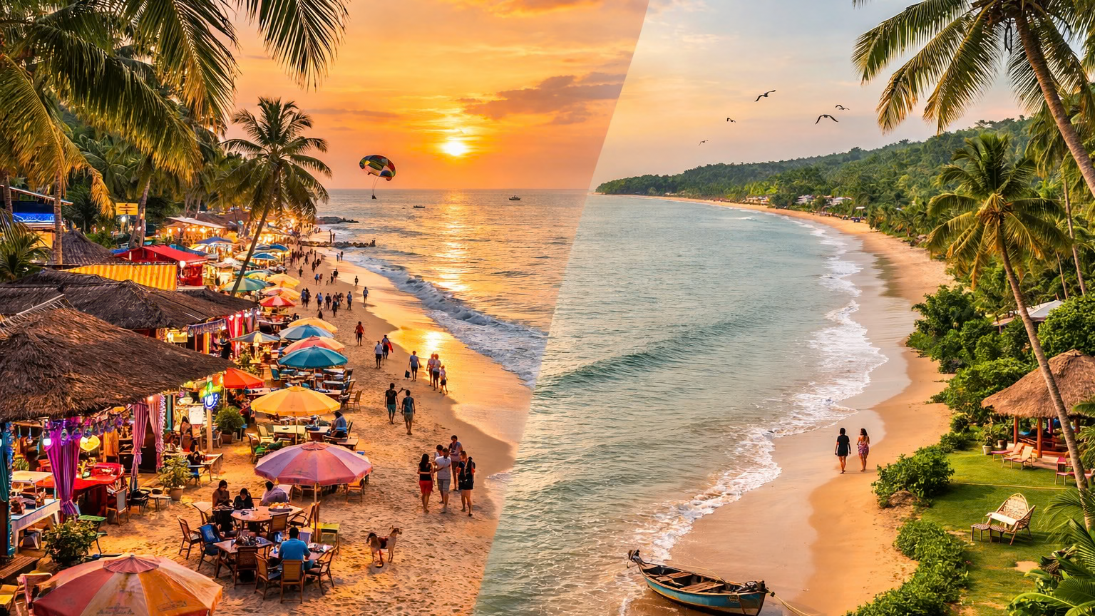 Goa beach